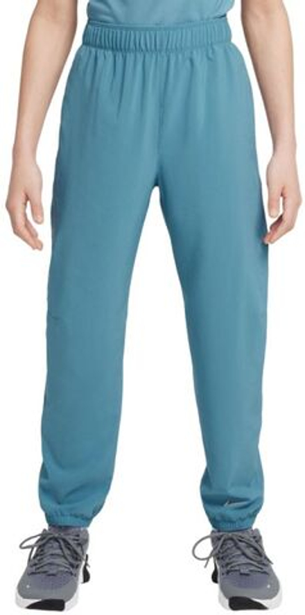Детские теннисные брюки Nike Boys Dri-FIT Multi Big - smoke blue/black