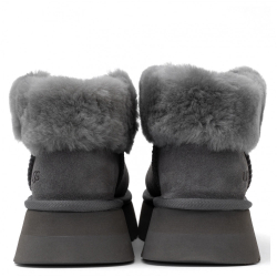 UGG Funkette Platform Boots Grey