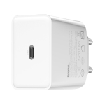 Зарядное устройство + Кабель Baseus Speed Mini PD Single Tyep-C Quick Charger 18W Charging Sets - White