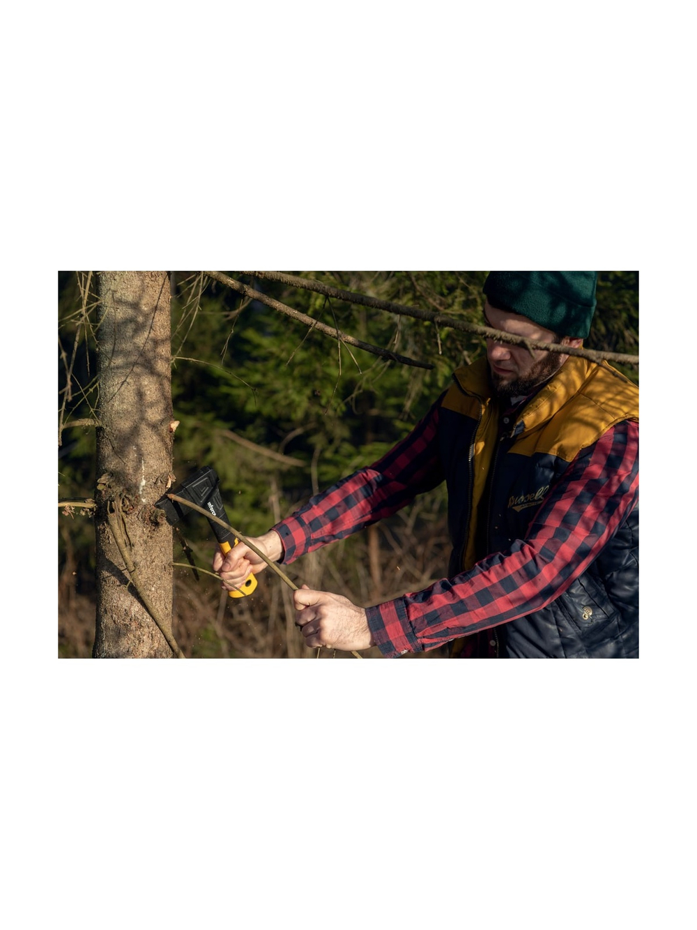 Универсальный топор 440 г Inforce 06-12-18