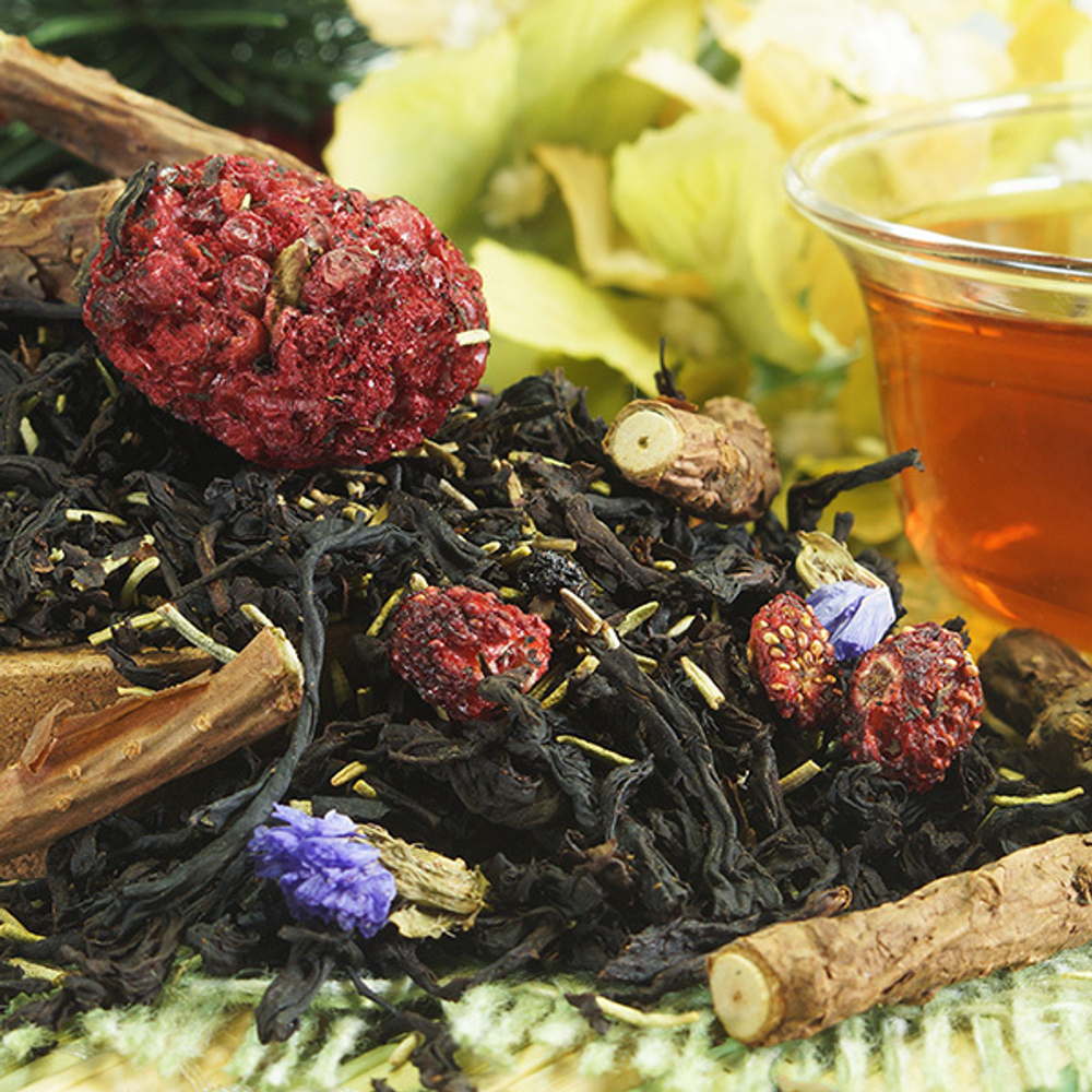 Черный чай Дикий лес РЧК 500г