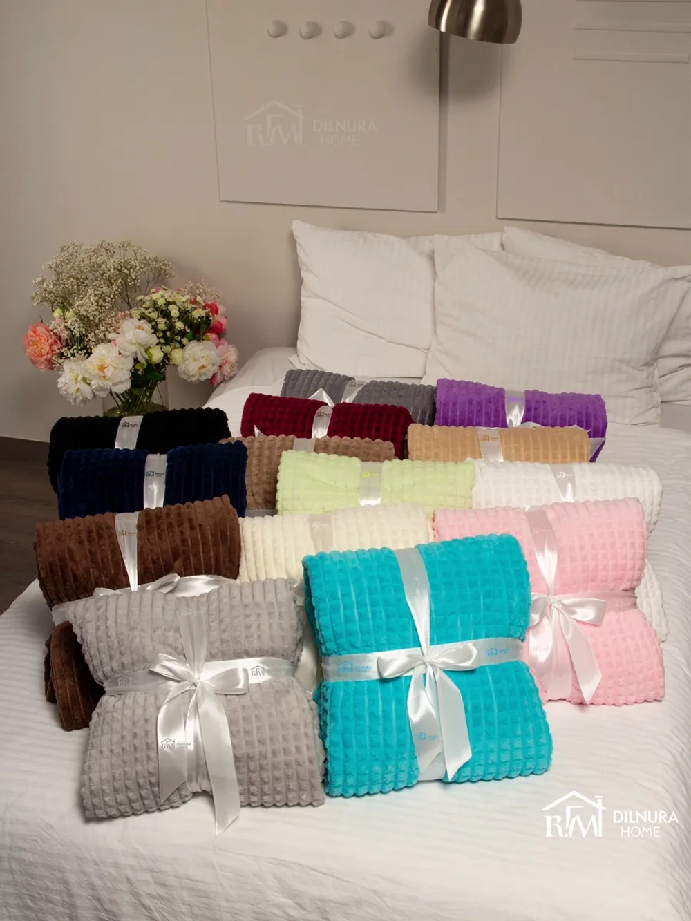 Плед евро 200х220 для дивана и кровати