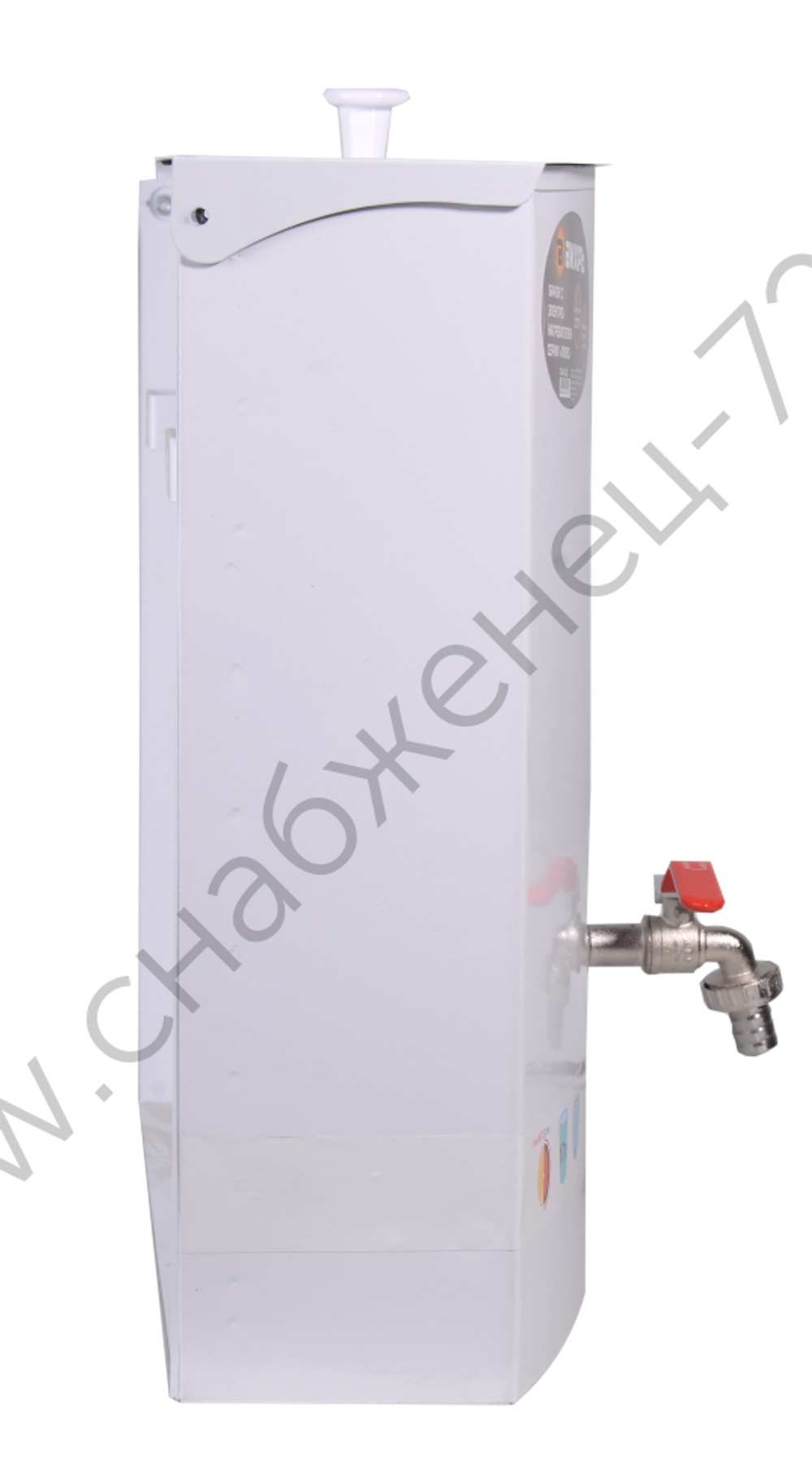 Бачок с электронагревателем Вихрь, цвет белый