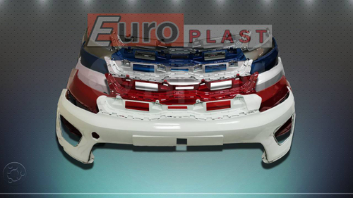 Передний бампер для Kia Rio X-Line в цвет (2017)