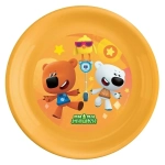 Тарелка детская 18,5см «МИ-МИ-МИШКИ» оранжевый