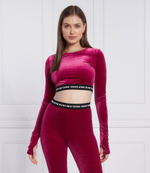 блузка Versace Jeans Couture - розовый(73HAH218J0008)