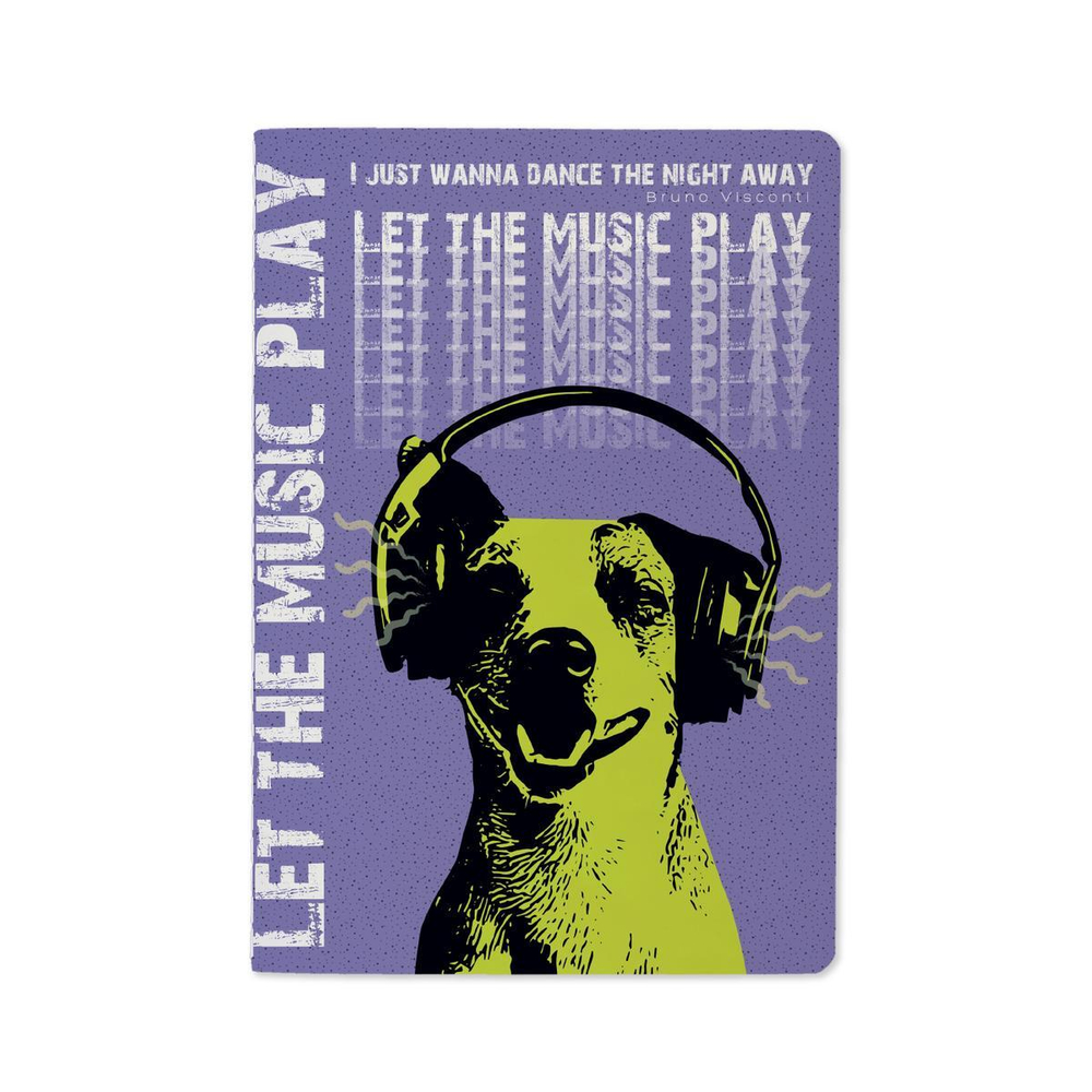 Тетрадь А5 40л. клетка "I JUST WANNA DANCE" (Bruno Visconti)