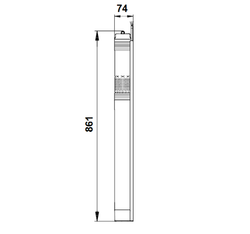 Скважинный насос Grundfos SQE 2-100
