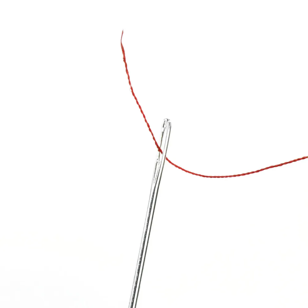 Нитки швейные 40 ЛШ, 200 м, полиэстер, НАБОР 30 цветов, в ПОДАРОК набор игл, DEVELIA (Девелиа), 609627