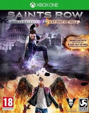 Xbox One - Saints Row 4 (IV): Re-Elected + Saints Row: Gat out of Hell Б/У (Русские субтитры)