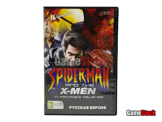 Картридж 16-Bit - SPIDER-MAN &amp; THE X-MEN
