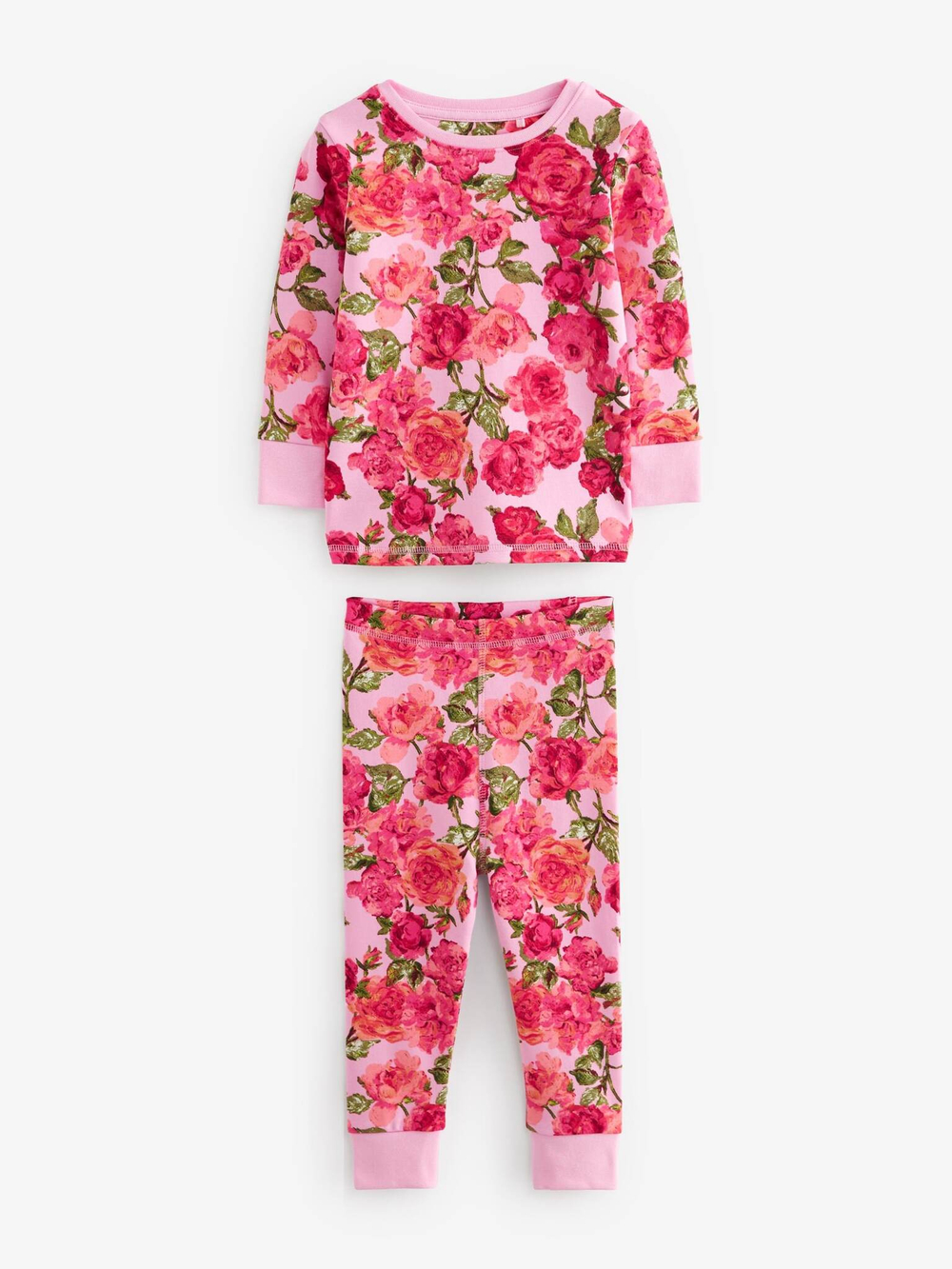 Пижама для девочки Next N97-305, 3 шт., Розовый, Белый, Черный