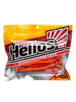 Виброхвост Helios Minoga 3,75"/9.5 см Golden Lime 5шт. (HS-17-048)