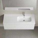 Тумба с раковиной Sancos Snob R 1.0 SNR1.0120LW/SNR1.0120RW Bianco