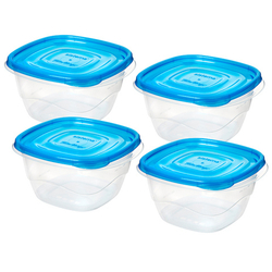 Набор контейнеров 4шт 1.2л Sistema TakeAlongs
