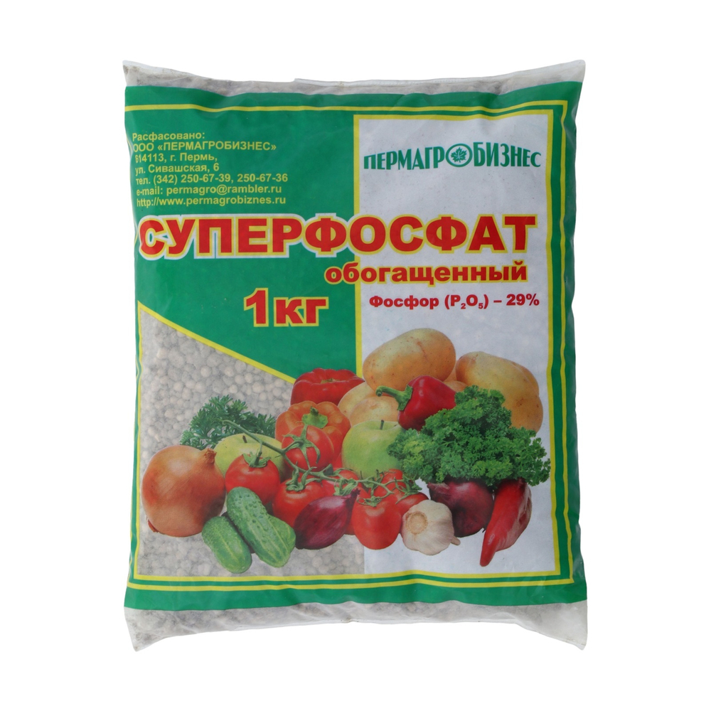 Удобрение "Суперфосфат" 1кг