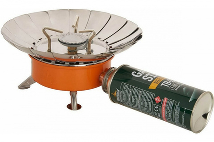 Газовая плита настольная Tourist Tulpan-L TM-450 (с ветрозащитой)