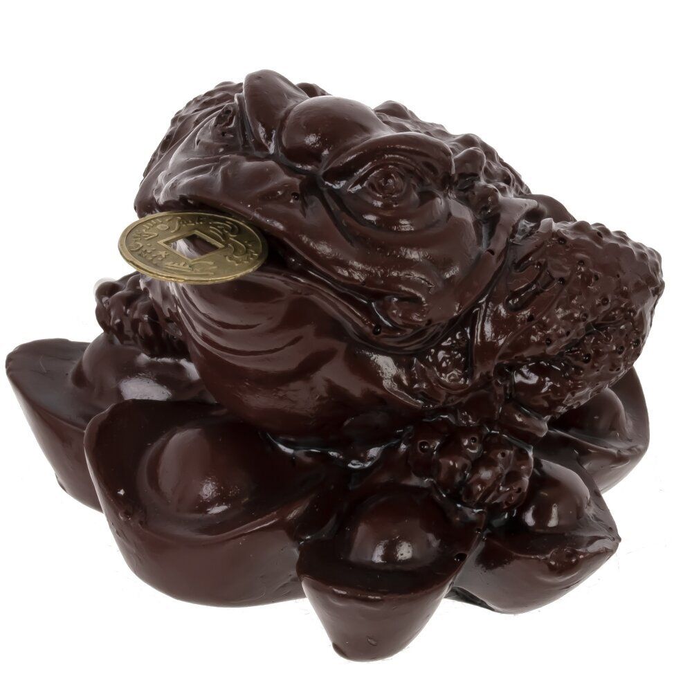 GAEM Фигурка декоративная "Лягушка денежная", L6,5 W7 H5 см