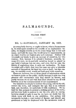 Salmagundi | Washington Irving