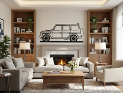 Панно автомобиль - "Mercedes-Benz G"