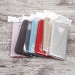 Чехол ТПУ с блестками для Samsung Galaxy A6 (2018), 010028 Красный