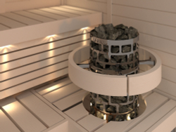 SAWO Деревянное ограждение для печи ARIES ARI3, осина, артикул ARI-GUARD-W3-A