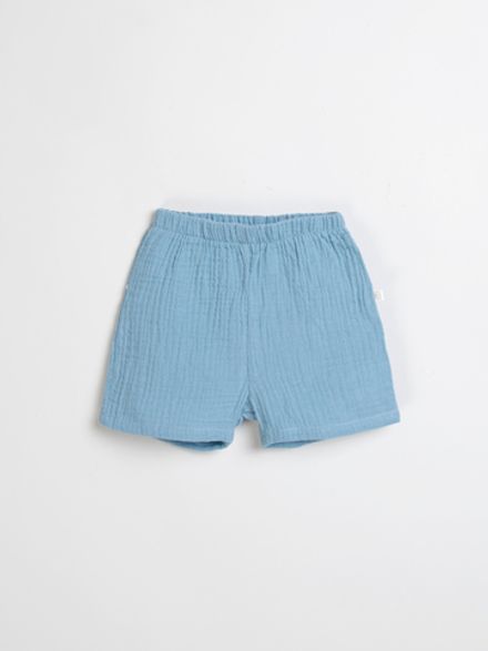 Шорты муслиновые "Деним" 0+