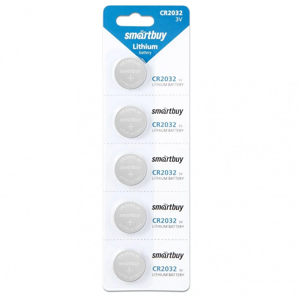 Батарейка CR 2032 Smartbuy SBBL-2032-5B (5шт)