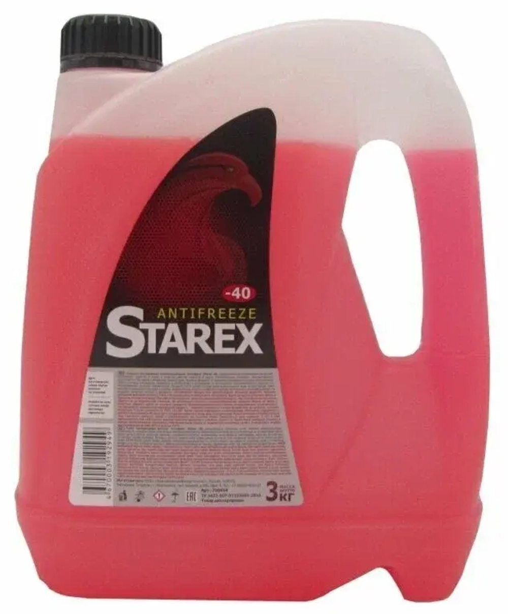Антифриз Starex Red красный G11 3 кг