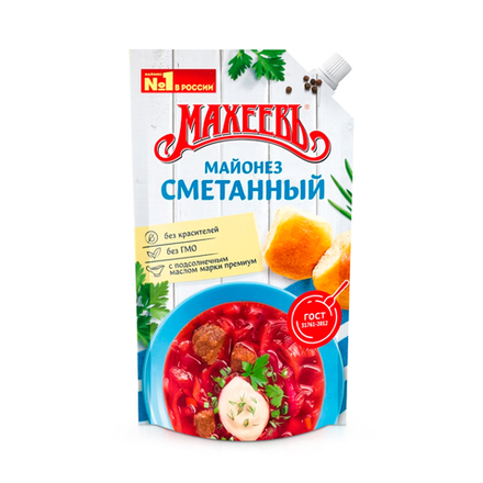 Майонез Махеев Сметанный 770 гр