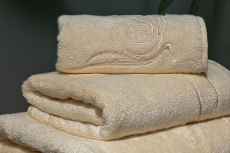 Полотенце 70х140 Garda Decor Лирика экрю