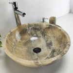 Раковина из оникса Bowl Grey Medium TinLip BO-61037 45*45*17