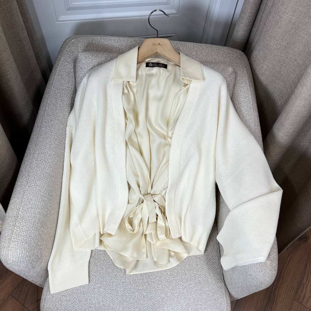 Комплект Loro Piana (кардиган + рубашка)