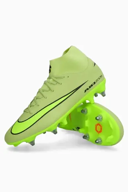 Бутсы Nike Zoom Mercurial Superfly 10 Academy SG-Pro AC - желтый