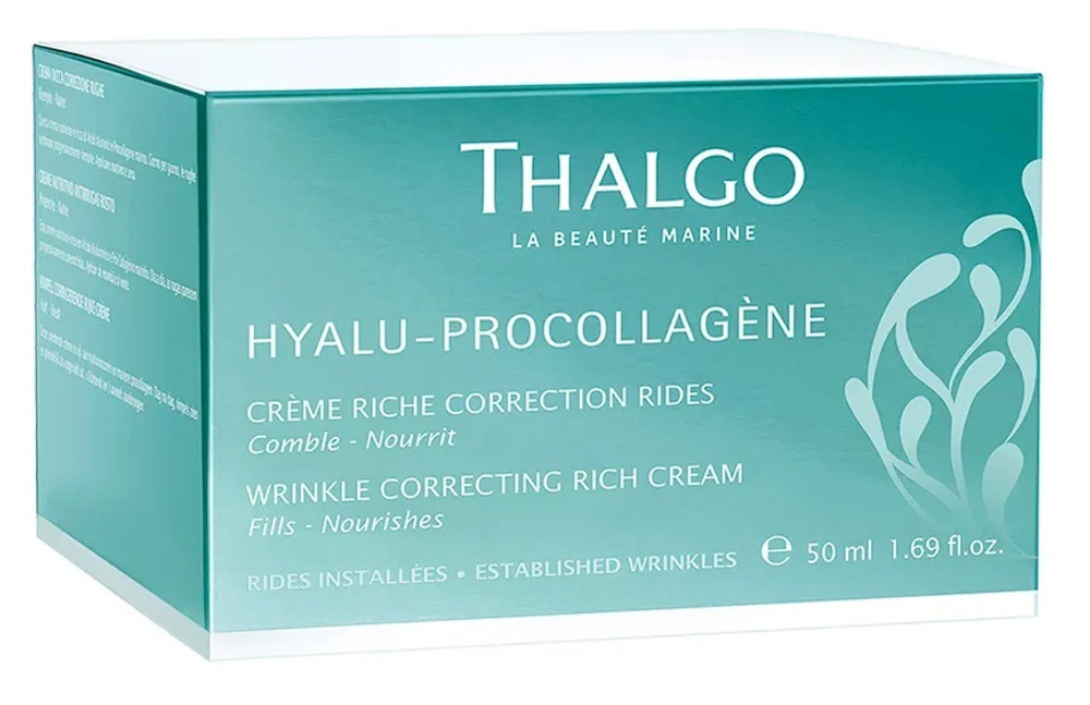 Thalgo Разглаживающий Морщины Насыщенный Крем Rich Cream Hyalu-Procollagene 50 мл