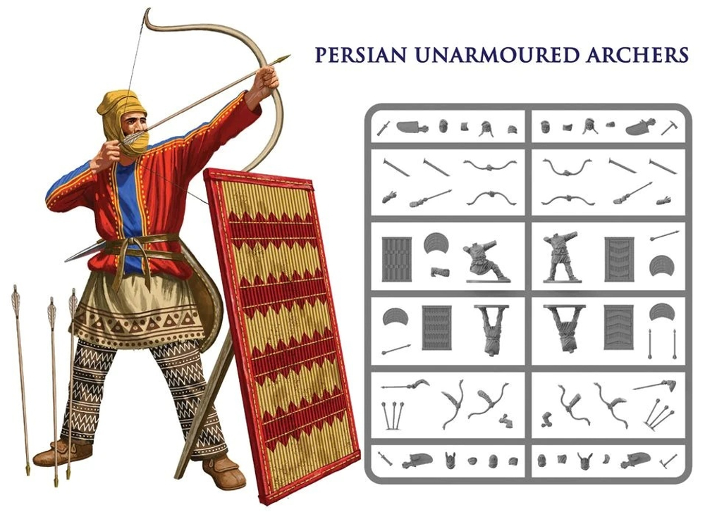 Persian Unarmoured Archers