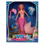 Кукла тип Модница Русалка с аксессуарами, коробка 6072