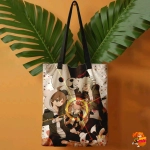 Сумка шоппер с принтом Danganronpa