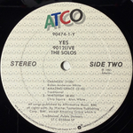 Виниловая пластинка Yes ‎– 9012Live - The Solos LP