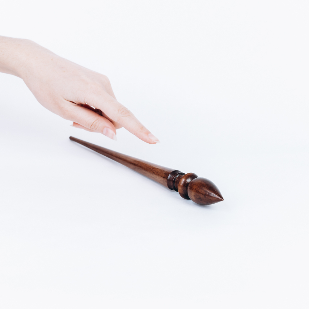 Деревянное опорное веретено из сибирского кедра Art of Siberia300 мм. B21