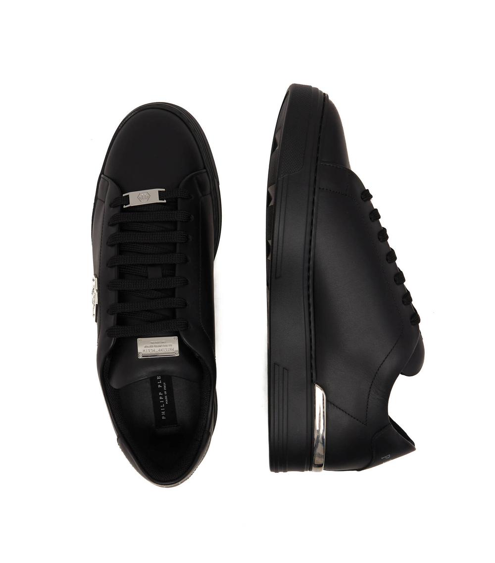 Кожаные кроссовки Philipp Plein - черный(USC0379 PLE075N)