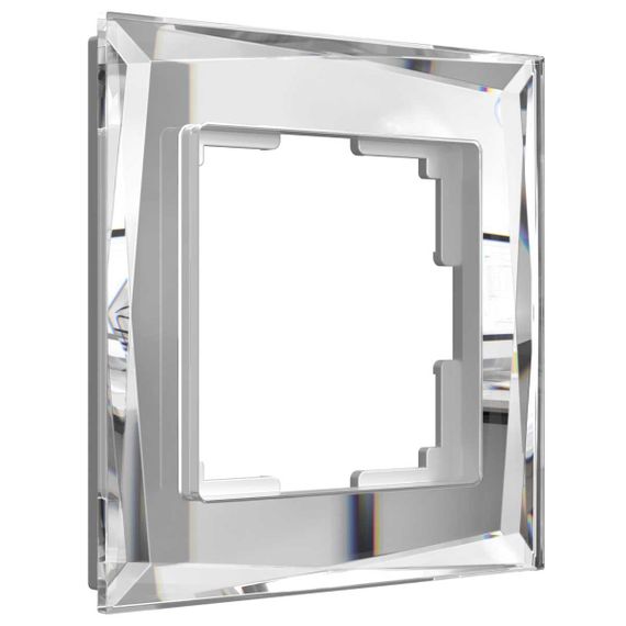 Рамка на 1 пост Werkel Diamant зеркальный W0011220 4690389158803