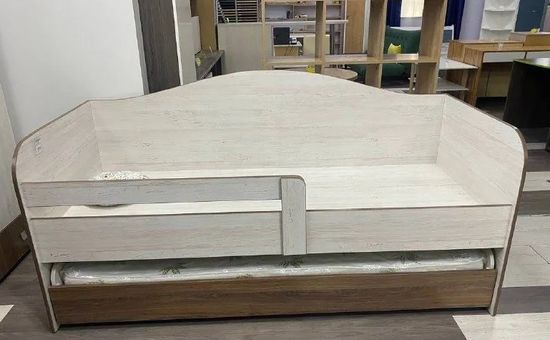 Кровать КЕЙТИ-3-1900-0700-0800 /1992*1002*852/ сосна винтерберг / дуб аризона