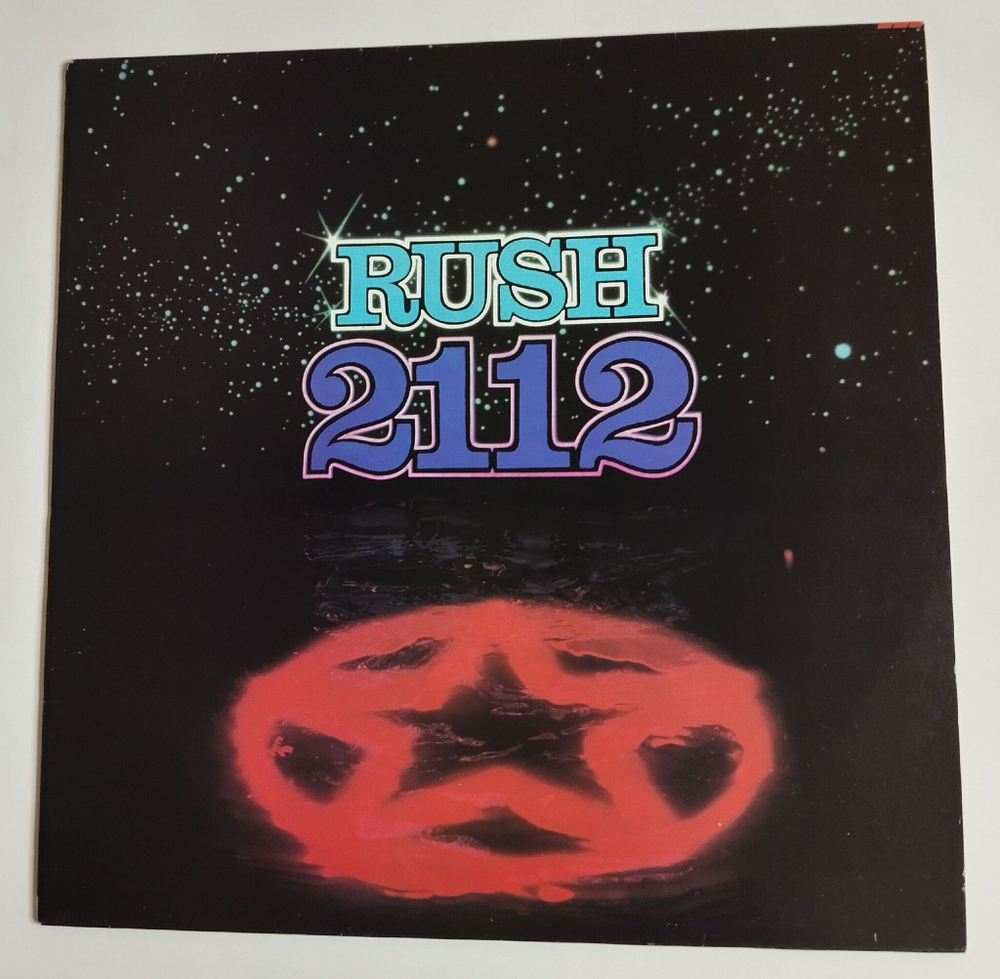 Винтажная виниловая пластинка LP Rush 2112 (UK 1985)