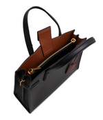 Кожаная сумка-трапеция Robinson TORY BURCH - черный(143194)