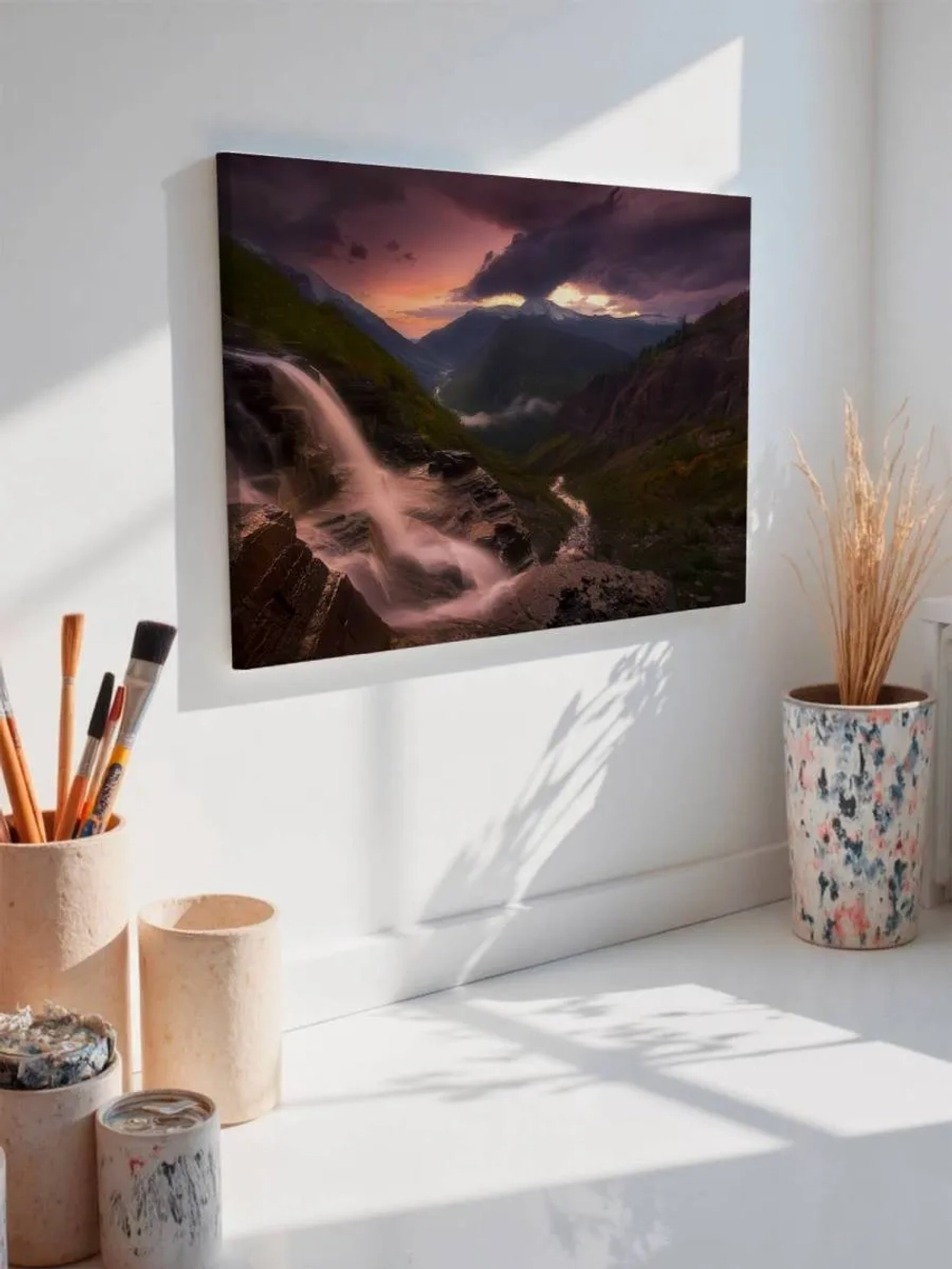 Картина на стену 40 X 50 Водопад