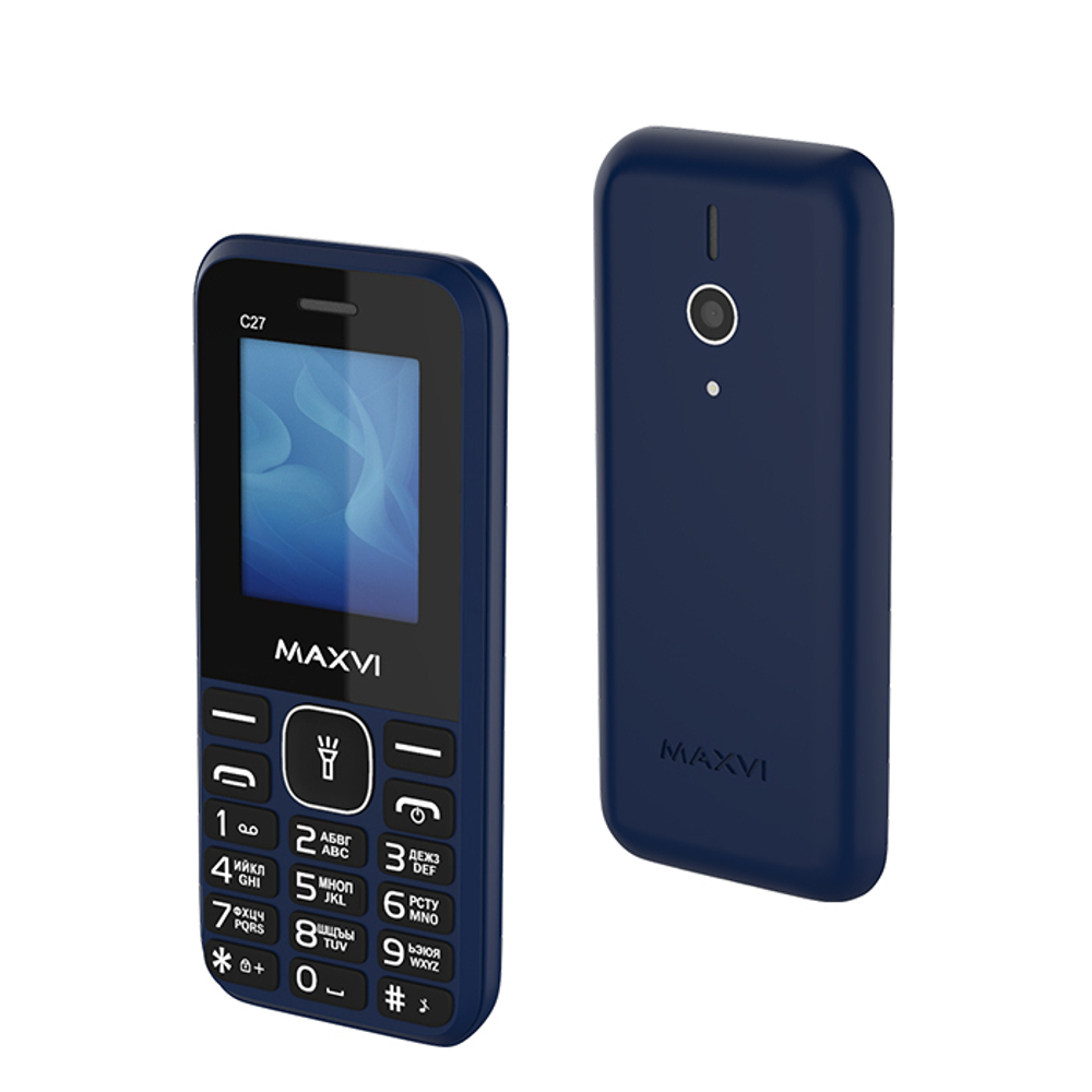 Сотовый телефон Maxvi C27 Blue