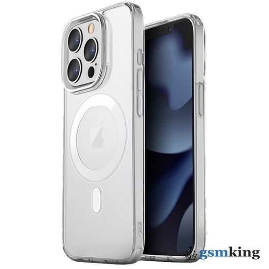 Uniq HYBRID MAGCLICK CHARGING COMBAT MagSafe Case for iPhone 14 Pro Clear