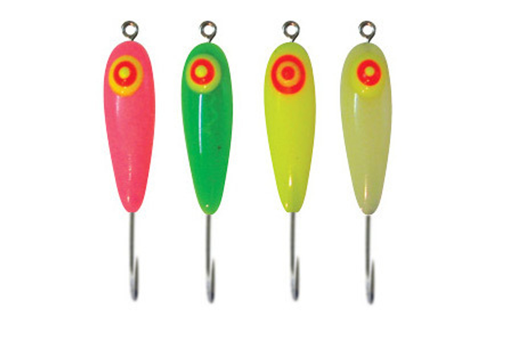 Мормышки фосфорные  №51 "Корюшиная с глазком" 80шт