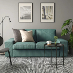 Диван 2-местный - IKEA KIVIK/КИВИК ИКЕА, бирюзовый